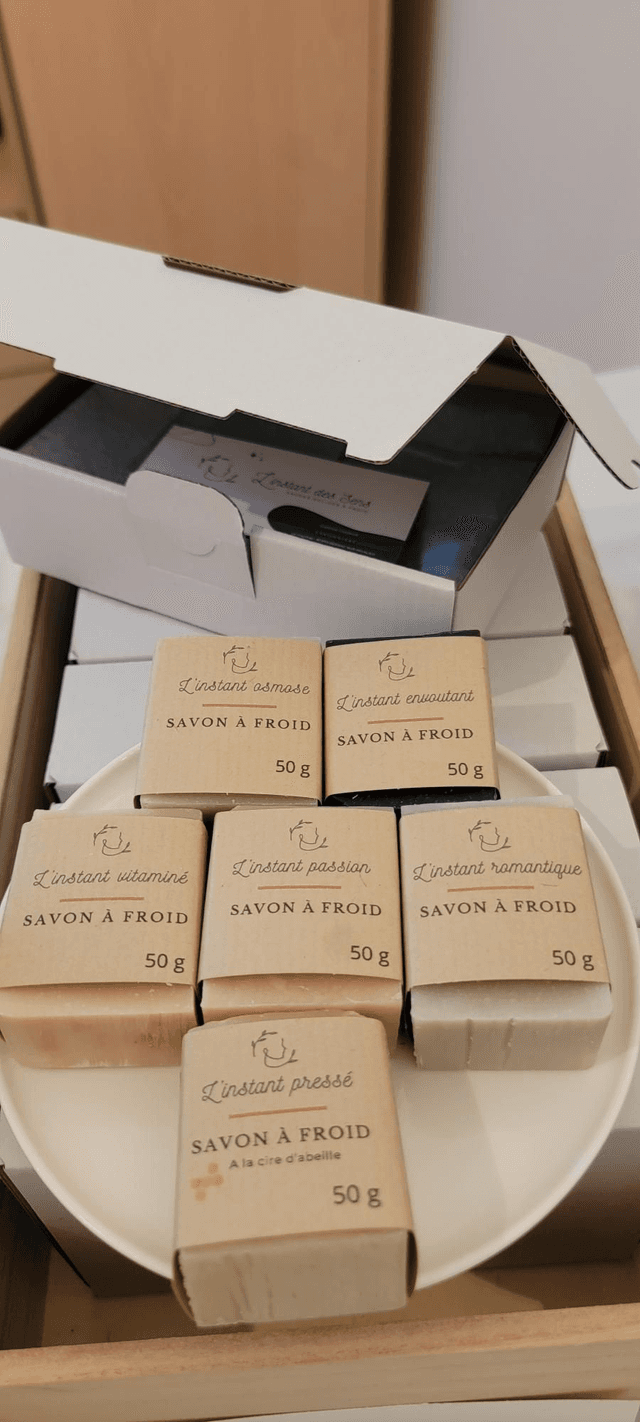 D. COFFRET DÉCOUVERTE SAVONS 6x50g